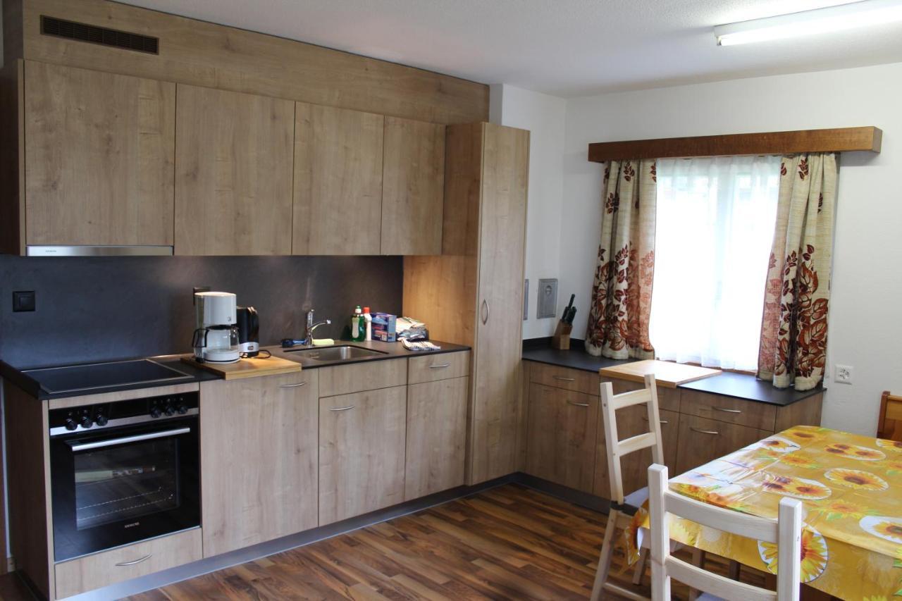 Vila Haus Weideli, Dammstrasse 7 Saas-Grund Exteriér fotografie
