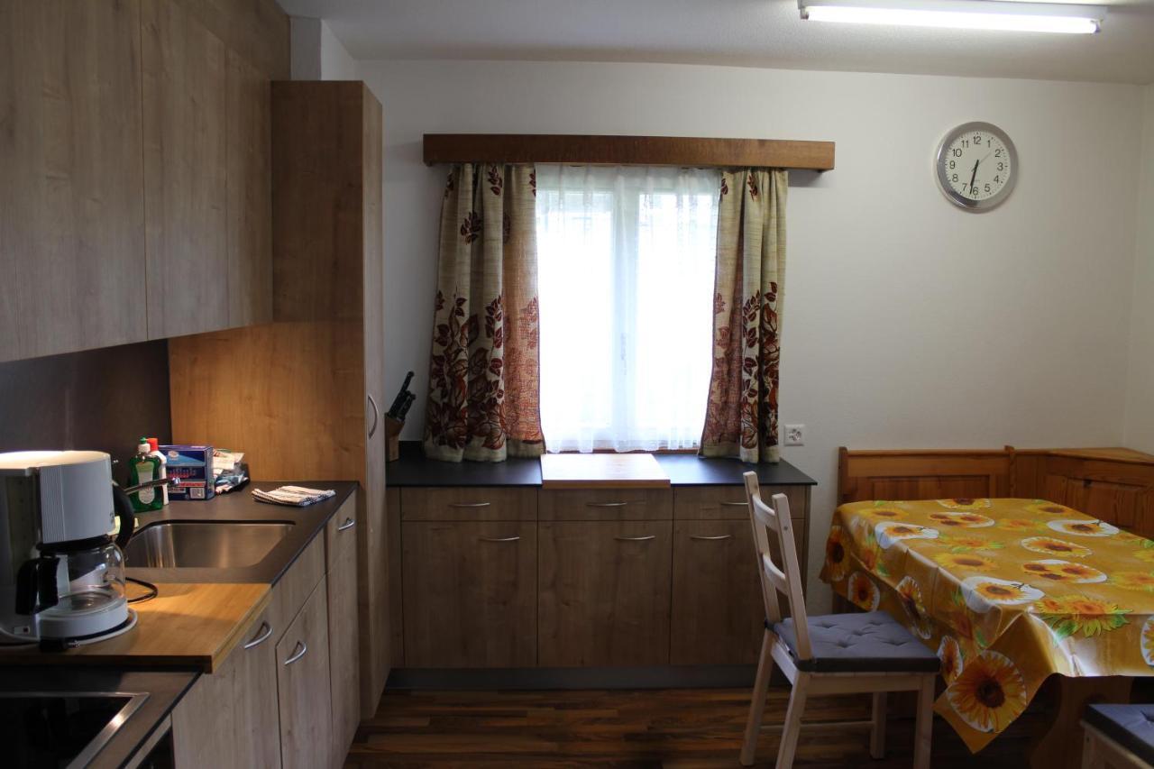 Vila Haus Weideli, Dammstrasse 7 Saas-Grund Exteriér fotografie
