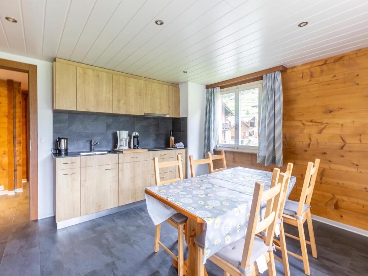 Vila Haus Weideli, Dammstrasse 7 Saas-Grund Exteriér fotografie
