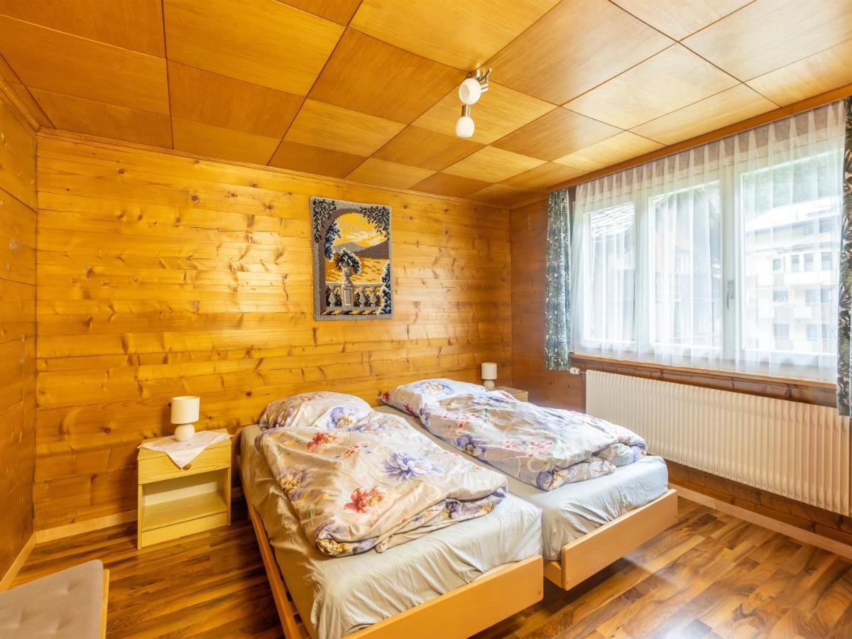 Vila Haus Weideli, Dammstrasse 7 Saas-Grund Exteriér fotografie