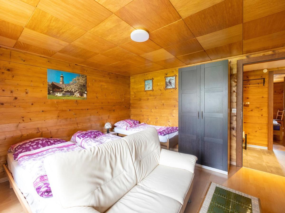 Vila Haus Weideli, Dammstrasse 7 Saas-Grund Exteriér fotografie