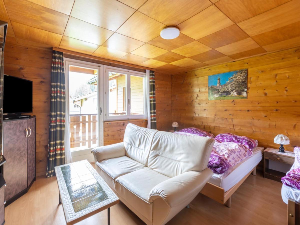 Vila Haus Weideli, Dammstrasse 7 Saas-Grund Exteriér fotografie