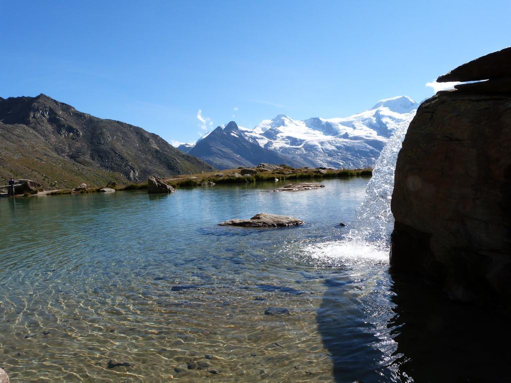 Vila Haus Weideli, Dammstrasse 7 Saas-Grund Exteriér fotografie