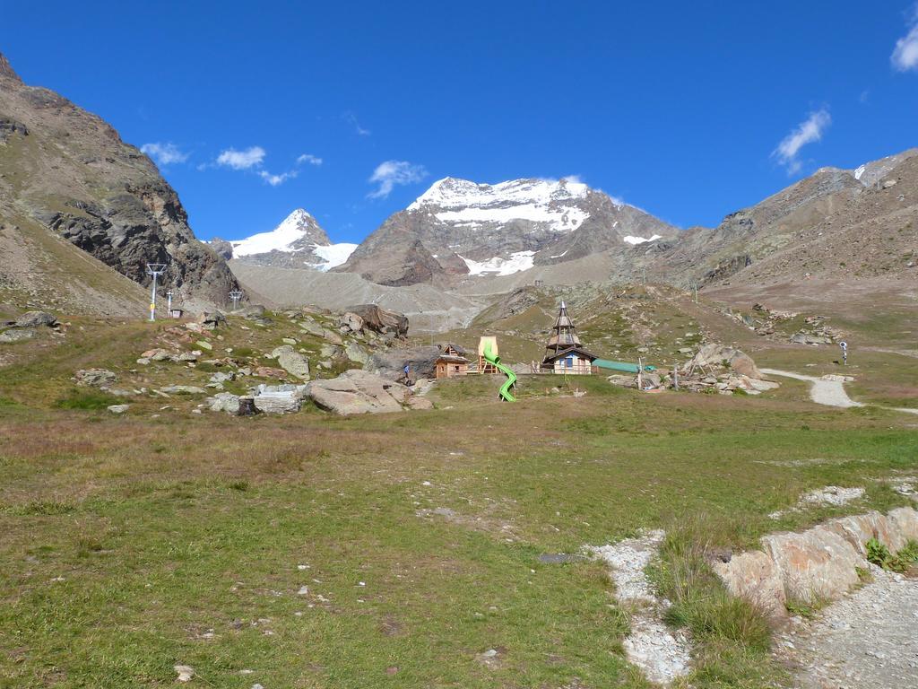 Vila Haus Weideli, Dammstrasse 7 Saas-Grund Exteriér fotografie