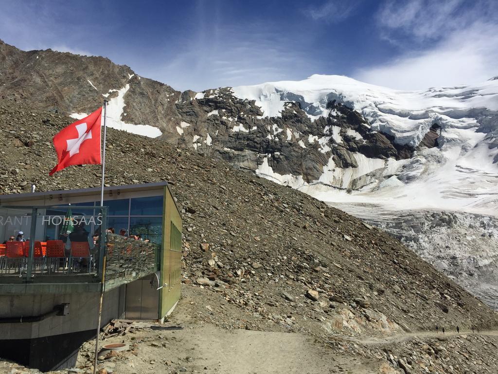 Vila Haus Weideli, Dammstrasse 7 Saas-Grund Exteriér fotografie