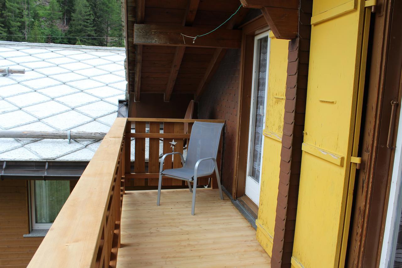 Vila Haus Weideli, Dammstrasse 7 Saas-Grund Exteriér fotografie