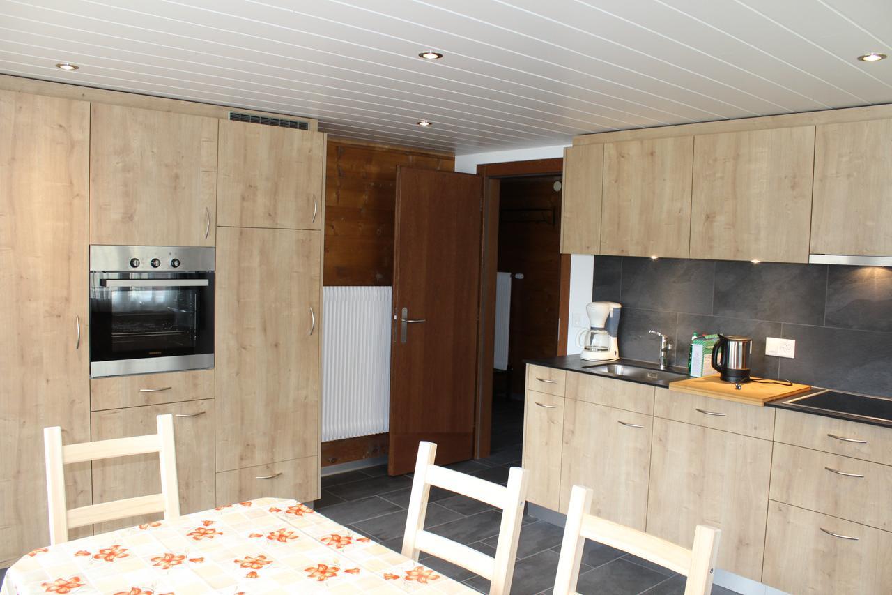 Vila Haus Weideli, Dammstrasse 7 Saas-Grund Exteriér fotografie