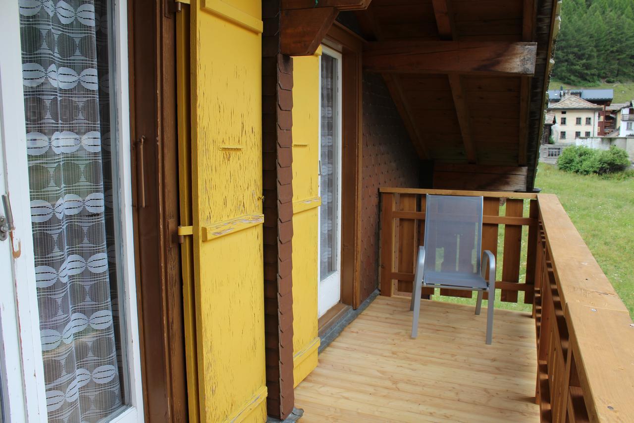Vila Haus Weideli, Dammstrasse 7 Saas-Grund Exteriér fotografie