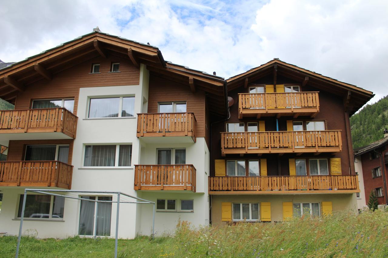 Vila Haus Weideli, Dammstrasse 7 Saas-Grund Exteriér fotografie