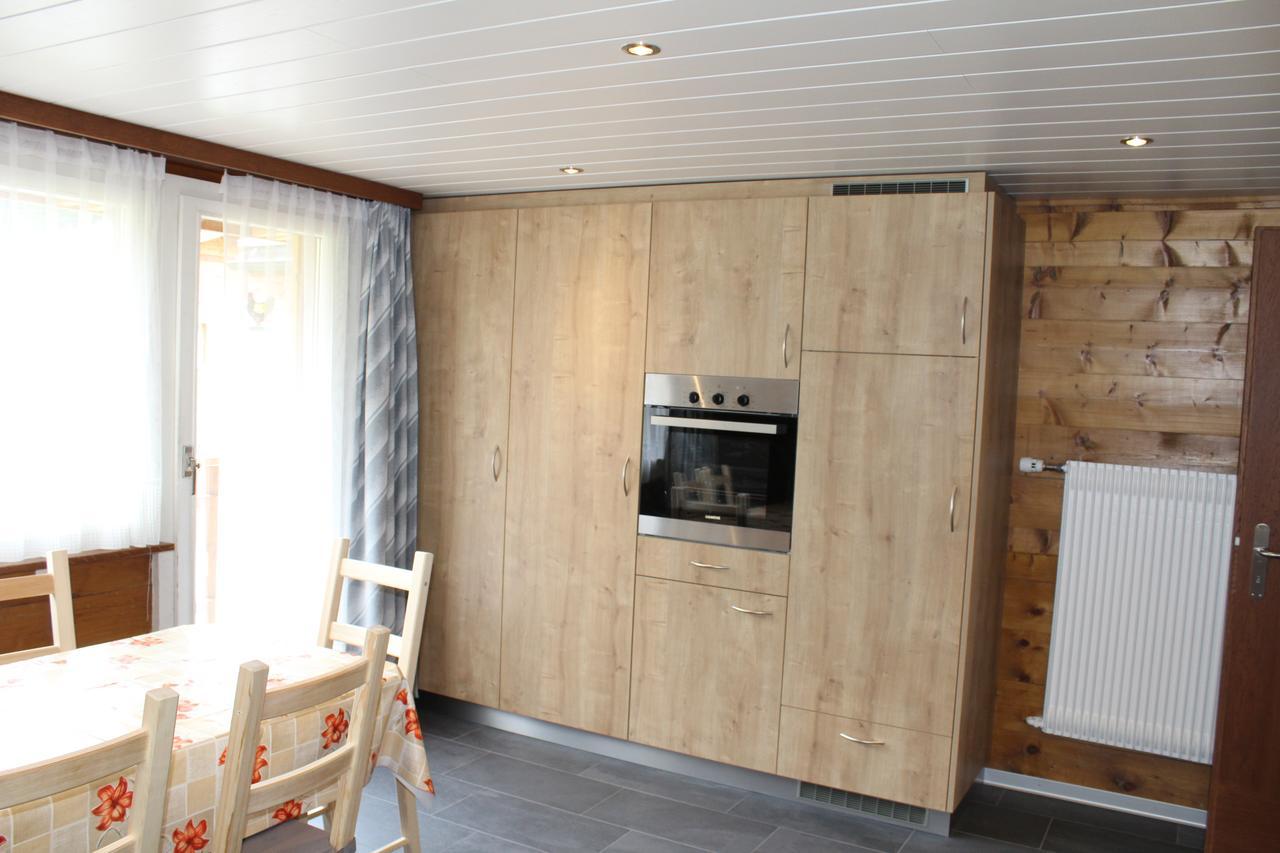 Vila Haus Weideli, Dammstrasse 7 Saas-Grund Exteriér fotografie